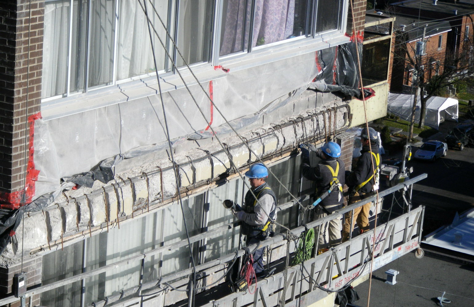6800 cote saint-luc facade repairs engineering firm